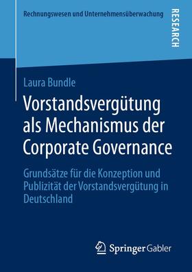 Bundle | Vorstandsvergütung als Mechanismus der Corporate Governance | E-Book | sack.de