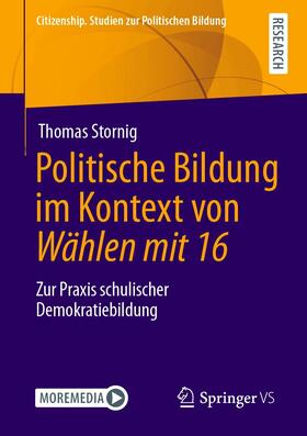 Stornig | Politische Bildung im Kontext von Wählen mit 16 | E-Book | sack.de