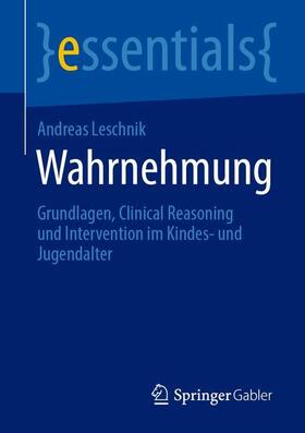 Leschnik | Wahrnehmung | Buch | 978-3-658-33278-5 | sack.de