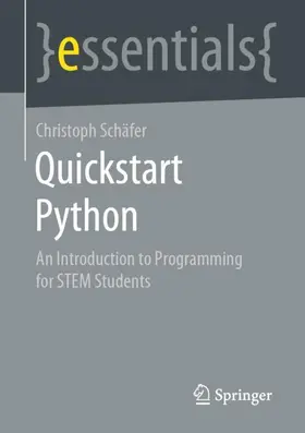 Schäfer |  Quickstart Python | Buch |  Sack Fachmedien
