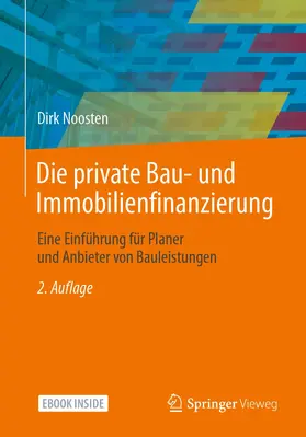 Noosten |  Die private Bau- und Immobilienfinanzierung | Buch |  Sack Fachmedien
