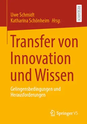 Schmidt / Schönheim | Transfer von Innovation und Wissen | E-Book | www.sack.de
