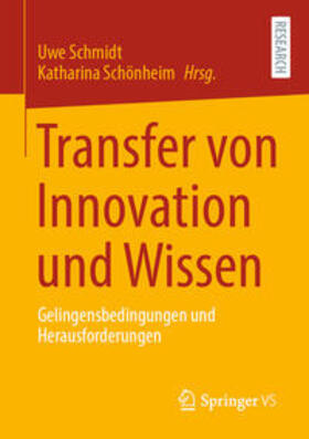 Schmidt / Schönheim | Transfer von Innovation und Wissen | E-Book | sack.de