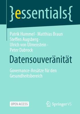 Hummel / Braun / Augsberg | Datensouveränität | Buch | 978-3-658-33754-4 | sack.de