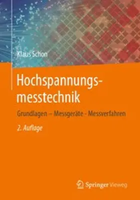 Schon | Hochspannungsmesstechnik | E-Book | www.sack.de