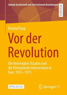 Popp |  Vor der Revolution | Buch |  Sack Fachmedien