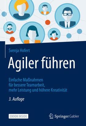 Hofert | Agiler führen | Buch | 978-3-658-33909-8 | sack.de
