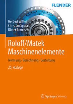 Wittel / Spura / Jannasch |  Roloff/Matek Maschinenelemente | eBook | Sack Fachmedien