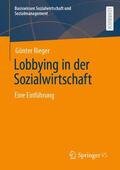 Rieger |  Lobbying in der Sozialwirtschaft | Buch |  Sack Fachmedien