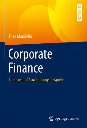 Mondello |  Corporate Finance | Buch |  Sack Fachmedien