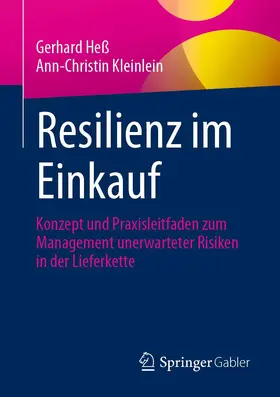 Heß / Kleinlein | Resilienz im Einkauf | Buch | 978-3-658-34461-0 | www.sack.de