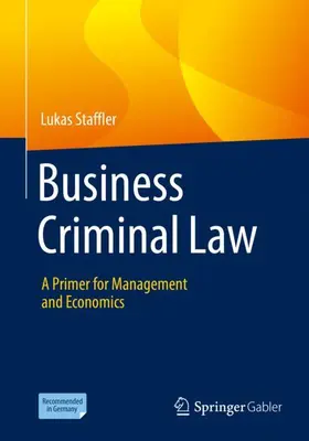 Staffler |  Business Criminal Law | Buch |  Sack Fachmedien