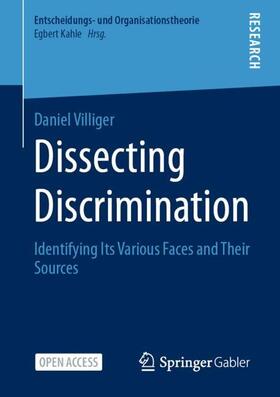 Villiger | Dissecting Discrimination | Buch | 978-3-658-34568-6 | sack.de