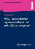 Graner |  Afrika - Potenzialmärkte, Expansionsstrategien und Verhandlungsmanagement | eBook | Sack Fachmedien