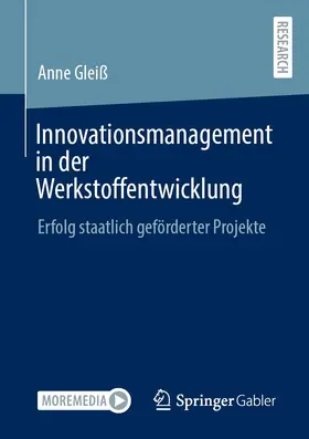 Gleiß | Innovationsmanagement in der Werkstoffentwicklung | E-Book | sack.de