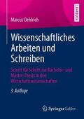 Oehlrich |  Wissenschaftliches Arbeiten und Schreiben | Buch |  Sack Fachmedien