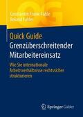 Falder / Frank-Fahle |  Quick Guide Grenzüberschreitender Mitarbeitereinsatz | Buch |  Sack Fachmedien