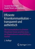 Ternès von Hattburg / Bachmann / Terne`s |  Effiziente Krisenkommunikation ¿ transparent und authentisch | Buch |  Sack Fachmedien