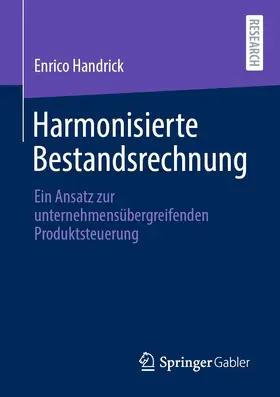 Handrick | Harmonisierte Bestandsrechnung | E-Book | www.sack.de