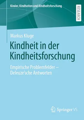 Kluge | Kindheit in der Kindheitsforschung | E-Book | www.sack.de
