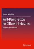Seiferlein |  Well-Being Factors for Different Industries | Buch |  Sack Fachmedien