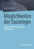 Lichtblau |  Möglichkeiten der Soziologie | eBook | Sack Fachmedien