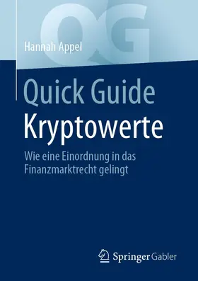 Appel | Quick Guide Kryptowerte | E-Book | sack.de
