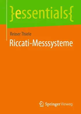 Thiele | Riccati-Messsysteme | E-Book | sack.de