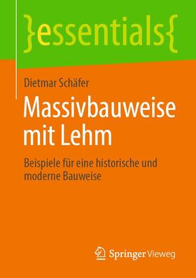 Schäfer | Massivbauweise mit Lehm | E-Book | sack.de