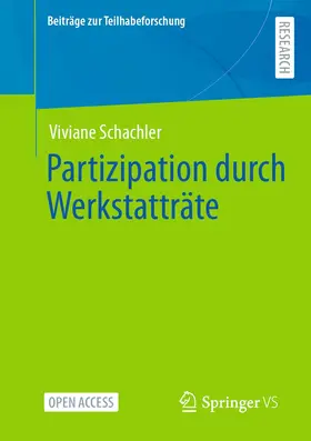 Schachler |  Partizipation durch Werkstatträte | Buch |  Sack Fachmedien