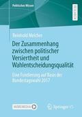 Melcher |  Der Zusammenhang zwischen politischer Versiertheit und Wahlentscheidungsqualität | eBook | Sack Fachmedien