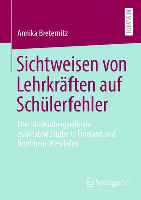 Breternitz | Sichtweisen von Lehrkräften auf Schülerfehler | E-Book | www.sack.de