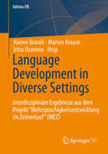 Brandt / Krause / Usanova |  Language Development in Diverse Settings | eBook | Sack Fachmedien