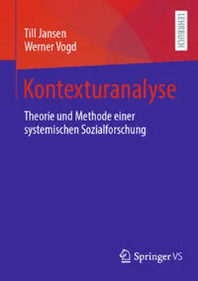 Jansen / Vogd |  Kontexturanalyse | eBook | Sack Fachmedien