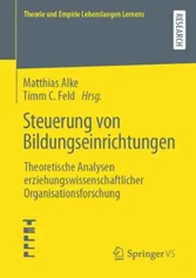 Alke / C. Feld |  Steuerung von Bildungseinrichtungen | eBook | Sack Fachmedien