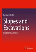 Wietek |  Slopes and Excavations | Buch |  Sack Fachmedien