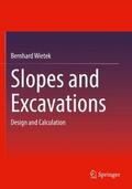 Wietek |  Slopes and Excavations | Buch |  Sack Fachmedien