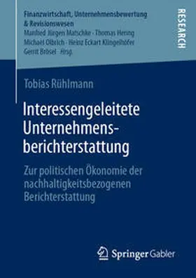 Rühlmann | Interessengeleitete Unternehmensberichterstattung | E-Book | www.sack.de