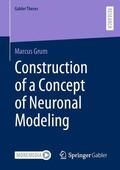 Grum |  Construction of a Concept of Neuronal Modeling | Buch |  Sack Fachmedien