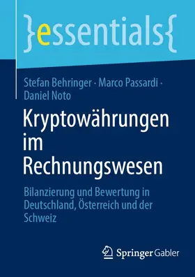 Behringer / Passardi / Noto | Kryptowährungen im Rechnungswesen | E-Book | sack.de