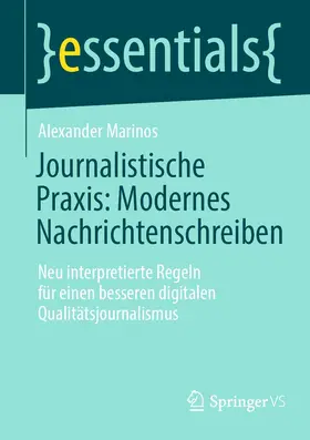 Marinos | Journalistische Praxis: Modernes Nachrichtenschreiben | E-Book | www.sack.de