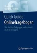 Föhl / Friedrich |  Quick Guide Onlinefragebogen | eBook | Sack Fachmedien