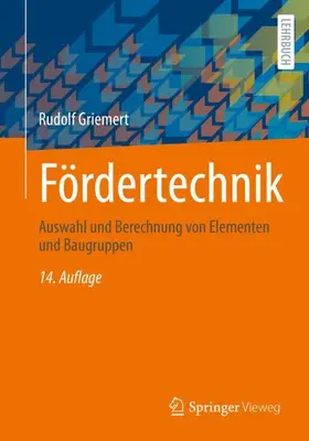 Griemert |  Fördertechnik | Buch |  Sack Fachmedien