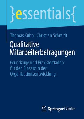 Kühn / Schmidt | Qualitative Mitarbeiterbefragungen | E-Book | sack.de