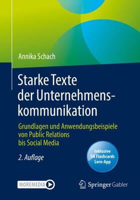 Schach | Starke Texte der Unternehmenskommunikation | Medienkombination | 978-3-658-36708-4 | sack.de