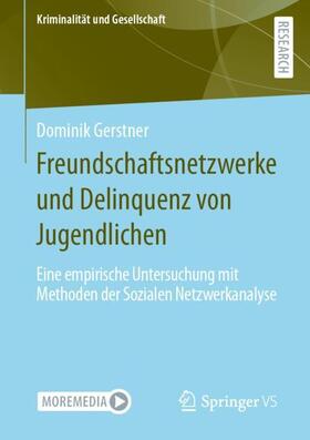 Gerstner |  Freundschaftsnetzwerke und Delinquenz von Jugendlichen | Buch |  Sack Fachmedien