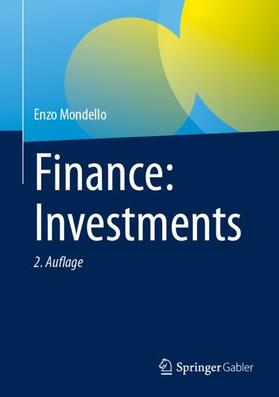 Mondello | Finance: Investments | Buch | 978-3-658-36803-6 | sack.de