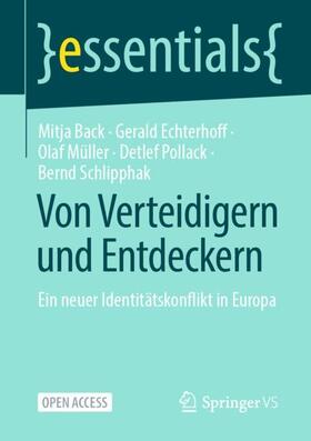 Back / Echterhoff / Schlipphak | Von Verteidigern und Entdeckern | Buch | 978-3-658-36807-4 | sack.de