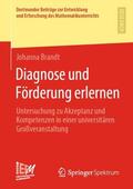 Brandt |  Diagnose und Förderung erlernen | Buch |  Sack Fachmedien
