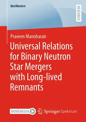 Manoharan | Universal Relations for Binary Neutron Star Mergers with Long-lived Remnants | E-Book | www.sack.de
